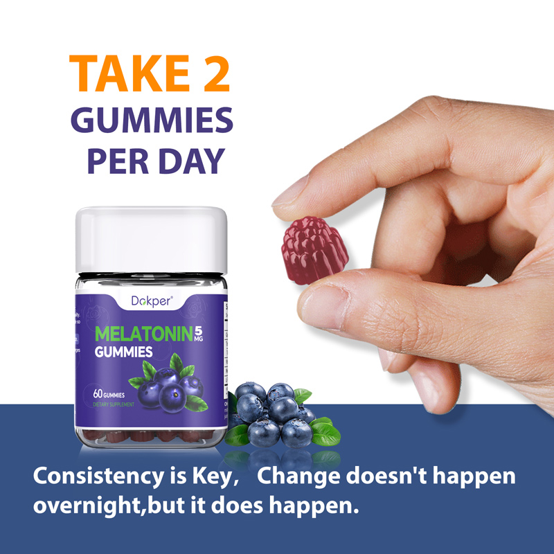 Melatonin Gummies (8) Melatonin Gummies 5mg - Image 5