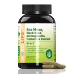 Sea Moss,Black Seed,Ashwagandha,Turmeric & Burdock
